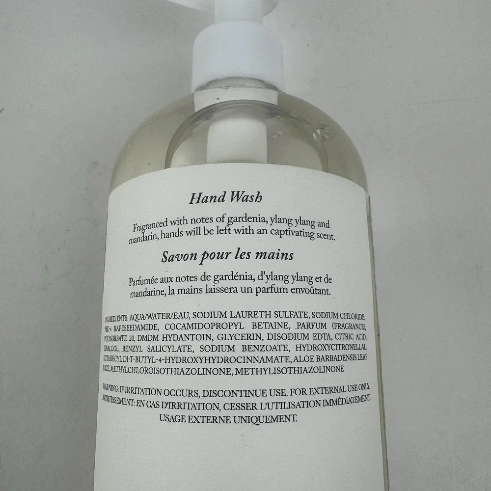 Crabtree & Evelyn Wisteria Hand Wash 16.9 oz Floral Soap New